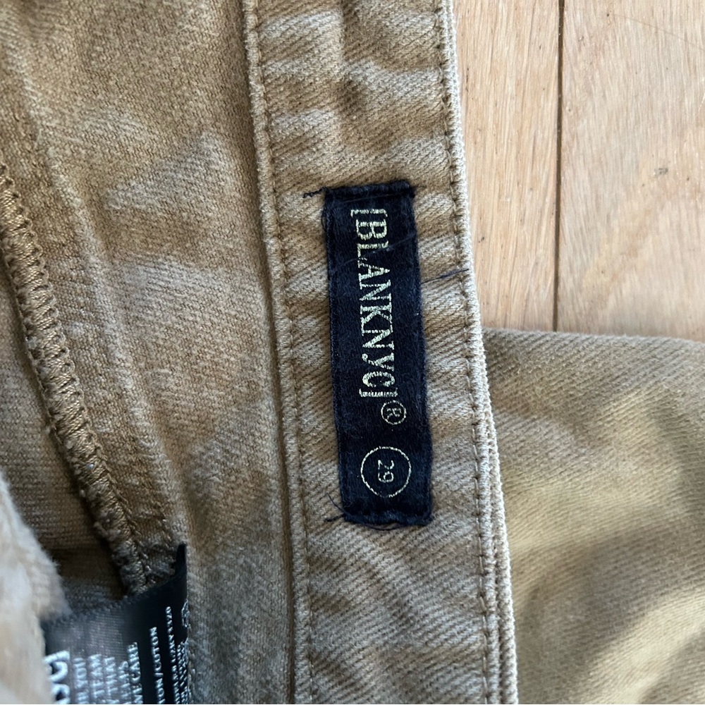 Blank‎ NYC Khaki Trousers size 29 - Picture 3 of 3
